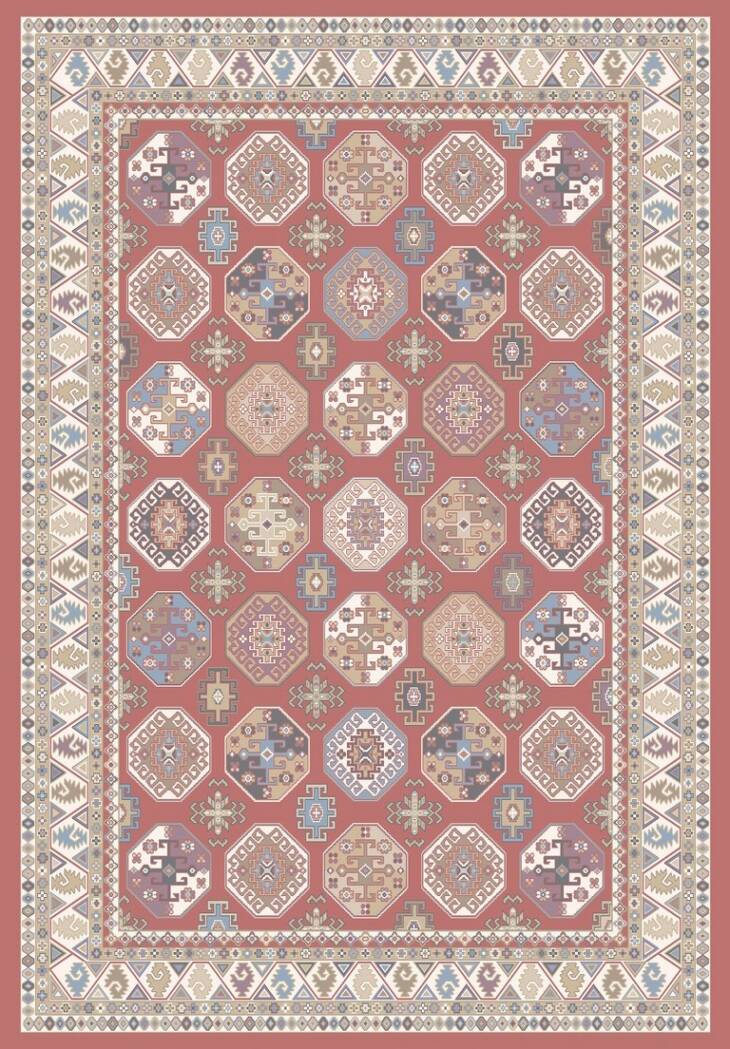 Octagonal medallions Carpet - Image 3