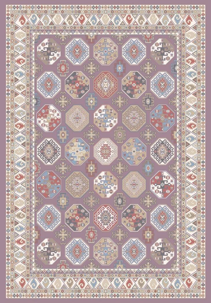 Octagonal medallions Carpet - Image 4